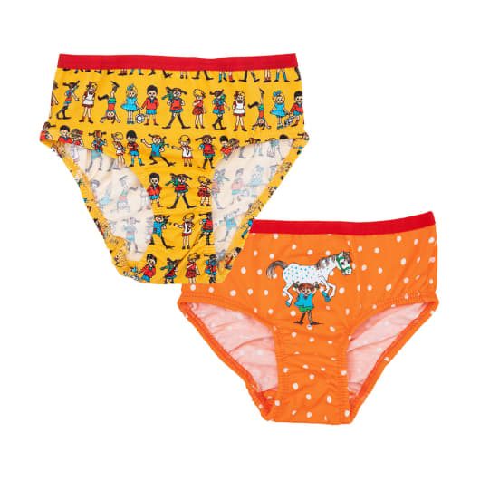 Pippi Longstocking Pippi and Friends Briefs 2-pack | Martinex